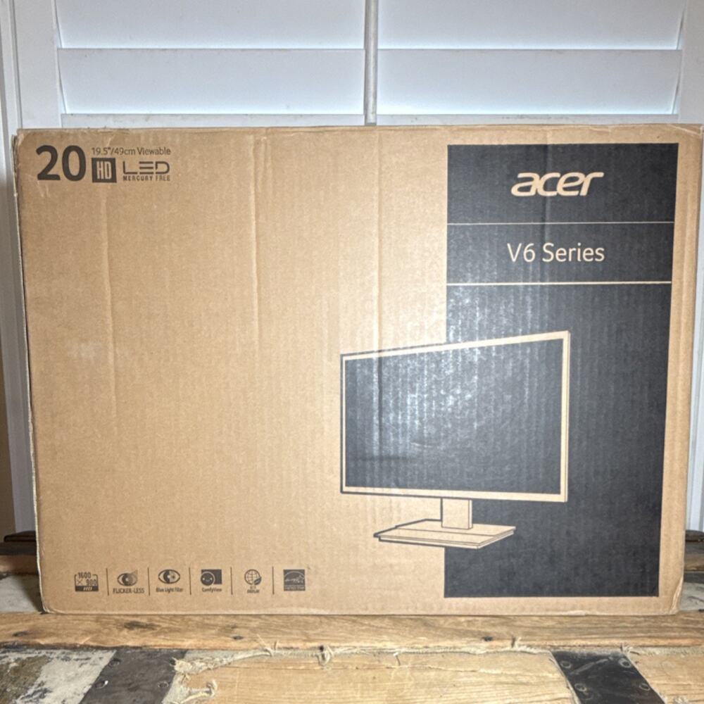 Acer V206HQL Abd V6 Series 19.5" LED Monitor 1600x900